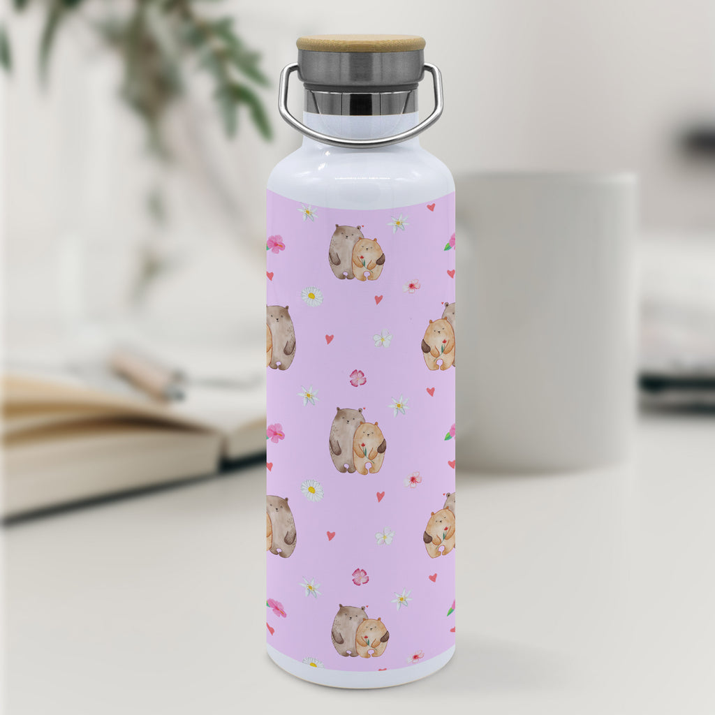 Trinkflasche Bären Liebe Muster Thermosflasche, Isolierflasche, Edelstahl, Trinkflasche, isoliert, Wamrhaltefunktion, Sportflasche, Flasche zum Sport, Sportlerflasche, Liebe, Partner, Freund, Freundin, Ehemann, Ehefrau, Heiraten, Verlobung, Heiratsantrag, Liebesgeschenk, Jahrestag, Hocheitstag, Verliebt, Verlobt, Verheiratet, Geschenk Freundin, Geschenk Freund, Liebesbeweis, Hochzeitstag, Geschenk Hochzeit, Bären, Bärchen, Bär