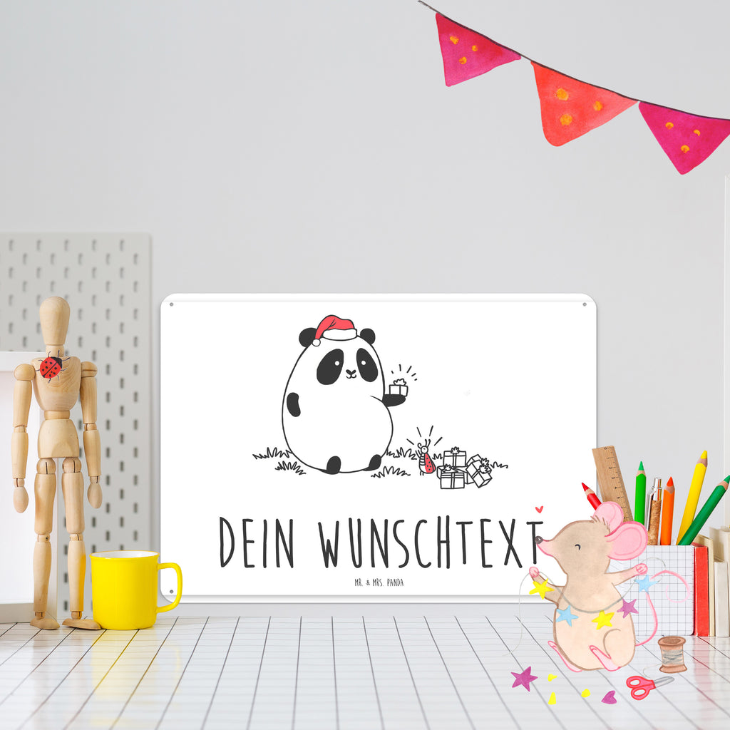 Personalisiertes Blechschild Easy & Peasy Weihnachtsgeschenk Blechschild, Metallschild, Geschenk Schild, Schild, Magnet-Metall-Schild, Deko Schild, Wandschild, Wand-Dekoration, Türschild