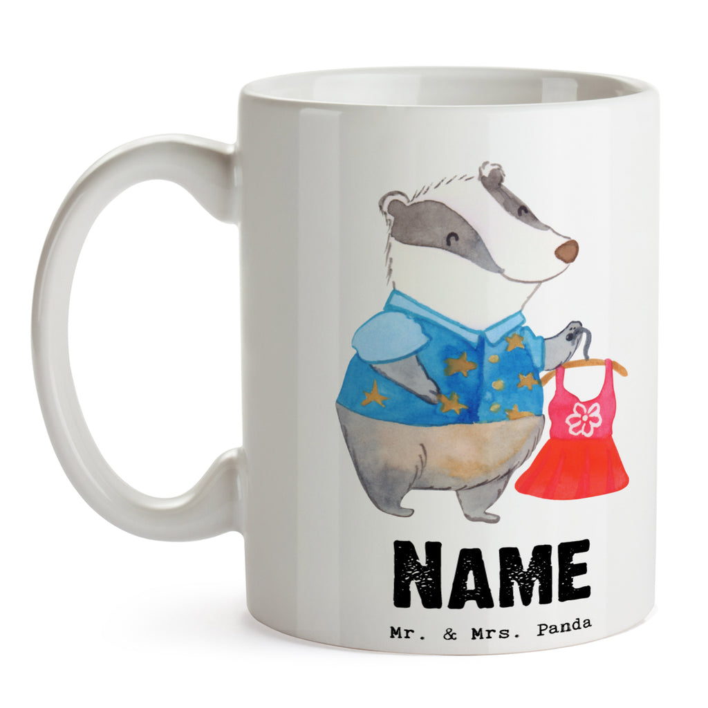 Personalisierte Tasse Modeverkäufer mit Herz Personalisierte Tasse, Namenstasse, Wunschname, Personalisiert, Tasse, Namen, Drucken, Tasse mit Namen, Beruf, Ausbildung, Jubiläum, Abschied, Rente, Kollege, Kollegin, Geschenk, Schenken, Arbeitskollege, Mitarbeiter, Firma, Danke, Dankeschön, Modeverkäufer, Verkäufer, Fashion Store