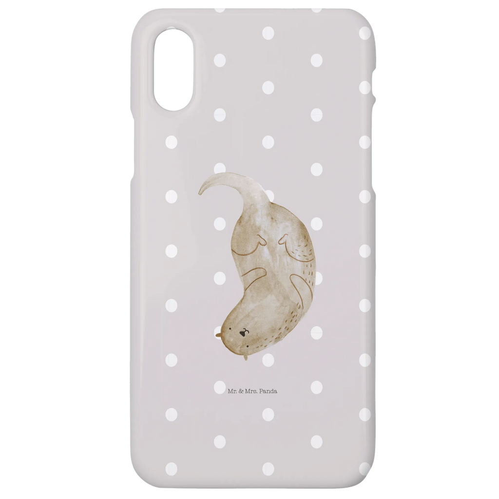 Handyhülle Otter Kopfüber Handyhülle, Handycover, Cover, Handy, Hülle, Iphone 10, Iphone X, Otter, Fischotter, Seeotter, Otter Seeotter See Otter