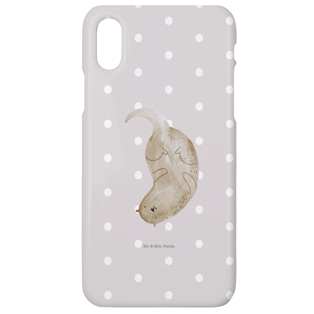 Handyhülle Otter Kopfüber Handyhülle, Handycover, Cover, Handy, Hülle, Iphone 10, Iphone X, Otter, Fischotter, Seeotter, Otter Seeotter See Otter