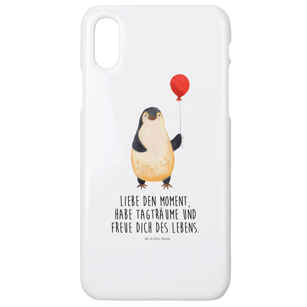 Handyhülle Pinguin Luftballon Iphone XR Handyhülle, Iphone XR, Handyhülle, Premium Kunststoff, Pinguin, Pinguine, Luftballon, Tagträume, Lebenslust, Geschenk Freundin, Geschenkidee, beste Freundin, Motivation, Neustart, neues Leben, Liebe, Glück