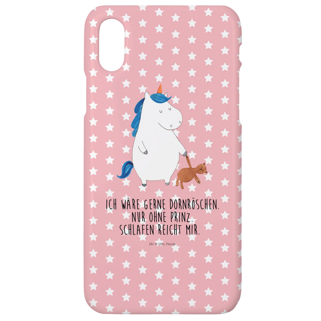 Handyhülle Einhorn Teddy Handyhülle, Handycover, Cover, Handy, Hülle, Iphone 10, Iphone X, Einhorn, Einhörner, Einhorn Deko, Pegasus, Unicorn, schlafen, gute Nacht, Single, Bett, Träumen, Freundin, Singleleben