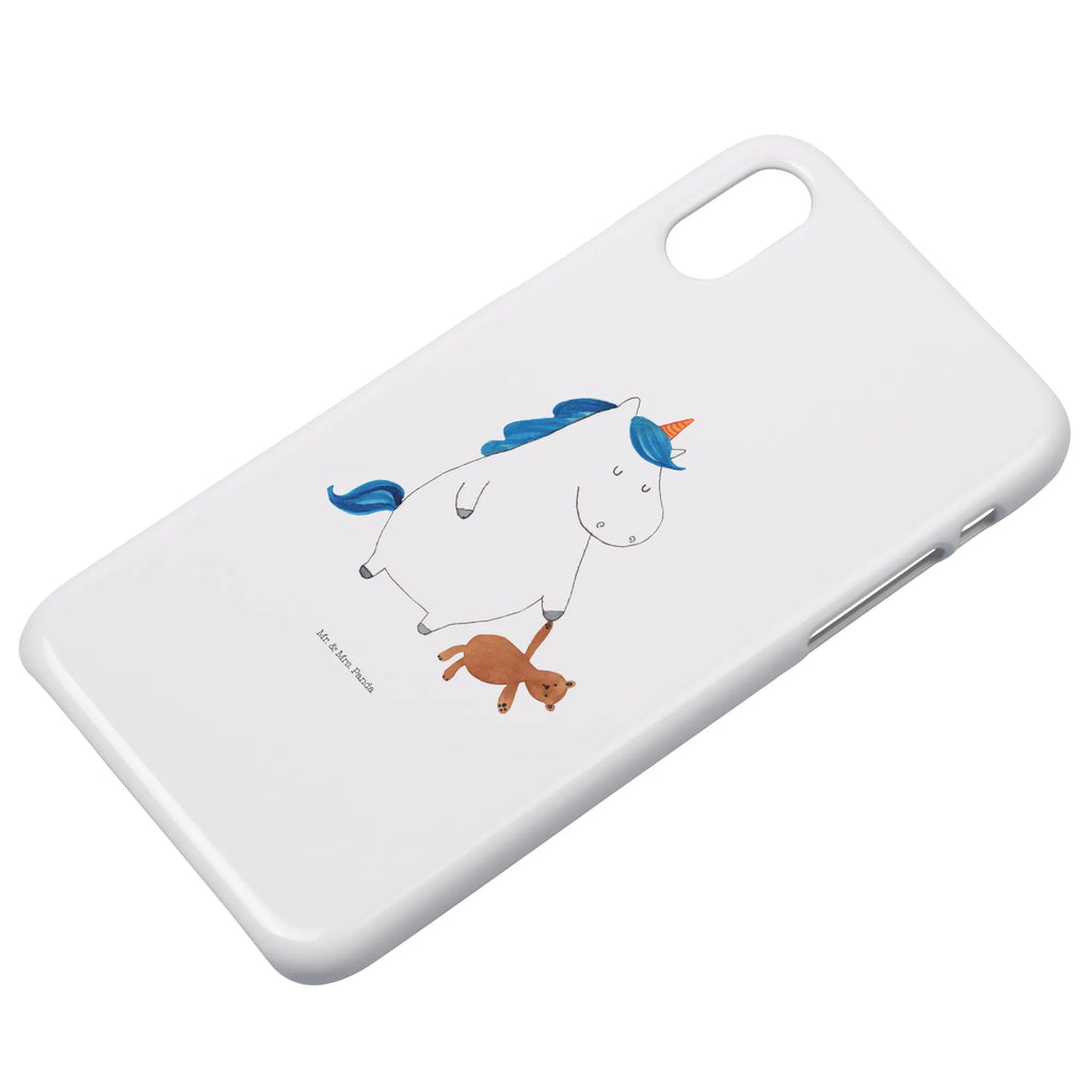 Handyhülle Einhorn Teddy Handyhülle, Handycover, Cover, Handy, Hülle, Iphone 10, Iphone X, Einhorn, Einhörner, Einhorn Deko, Pegasus, Unicorn, schlafen, gute Nacht, Single, Bett, Träumen, Freundin, Singleleben