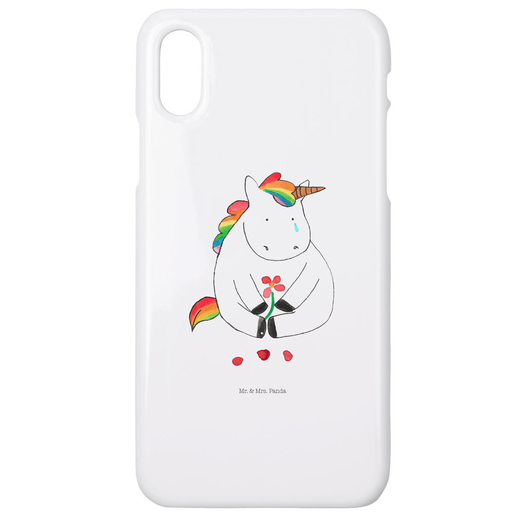 Handyhülle Einhorn Traurig Iphone XR Handyhülle, Iphone XR, Handyhülle, Premium Kunststoff, Einhorn, Einhörner, Einhorn Deko, Pegasus, Unicorn, Glitzer, Trösten. Freundschaft, Freunde, Liebe, Trauer, Grußkarte, Blume