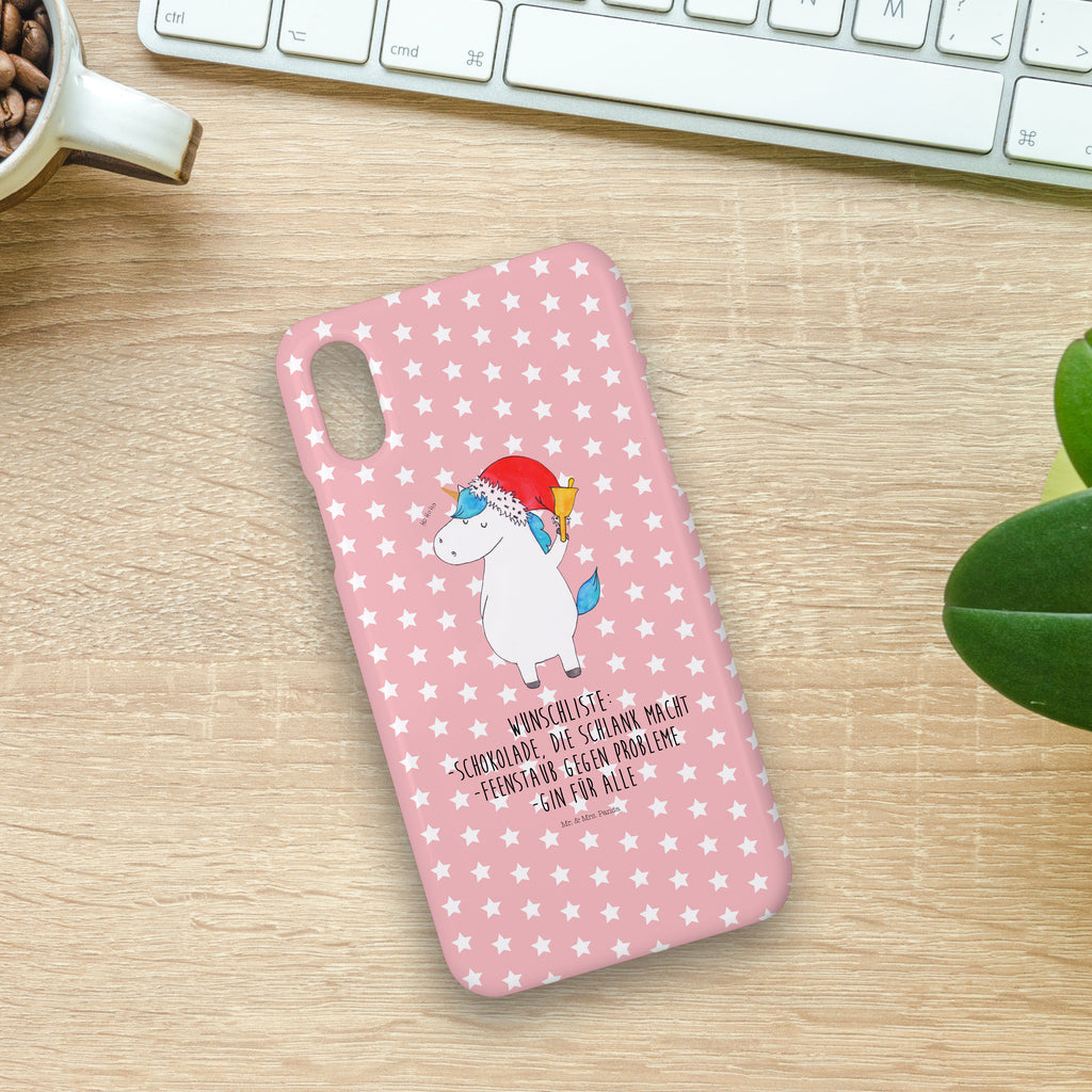 Handyhülle Einhorn Weihnachtsmann Handyhülle, Handycover, Cover, Handy, Hülle, Samsung Galaxy S8 plus, Einhorn, Einhörner, Einhorn Deko, Pegasus, Unicorn, Gin, Schokolade, Schoki, Weihnachten, Weihnachtsmann, Nikolaus, Wunschzettel, Wunschliste, Feenstaub