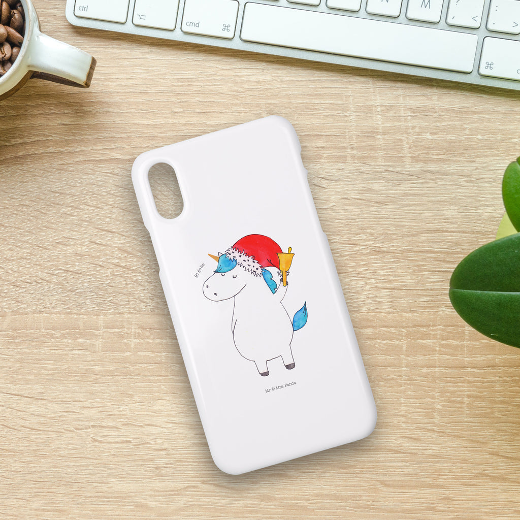 Handyhülle Einhorn Weihnachtsmann Handyhülle, Handycover, Cover, Handy, Hülle, Iphone 10, Iphone X, Einhorn, Einhörner, Einhorn Deko, Pegasus, Unicorn, Gin, Schokolade, Schoki, Weihnachten, Weihnachtsmann, Nikolaus, Wunschzettel, Wunschliste, Feenstaub