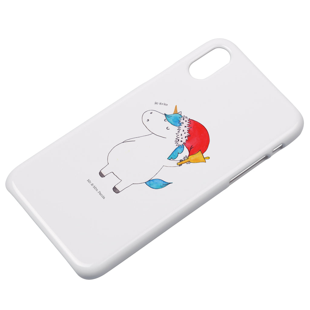 Handyhülle Einhorn Weihnachtsmann Handyhülle, Handycover, Cover, Handy, Hülle, Iphone 10, Iphone X, Einhorn, Einhörner, Einhorn Deko, Pegasus, Unicorn, Gin, Schokolade, Schoki, Weihnachten, Weihnachtsmann, Nikolaus, Wunschzettel, Wunschliste, Feenstaub