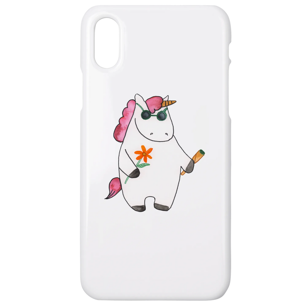 Handyhülle Einhorn Woodstock Handyhülle, Handycover, Cover, Handy, Hülle, Iphone 10, Iphone X, Einhorn, Einhörner, Einhorn Deko, Pegasus, Unicorn, Kiffen, Joint, Zigarette, Alkohol, Party, Spaß. lustig, witzig, Woodstock