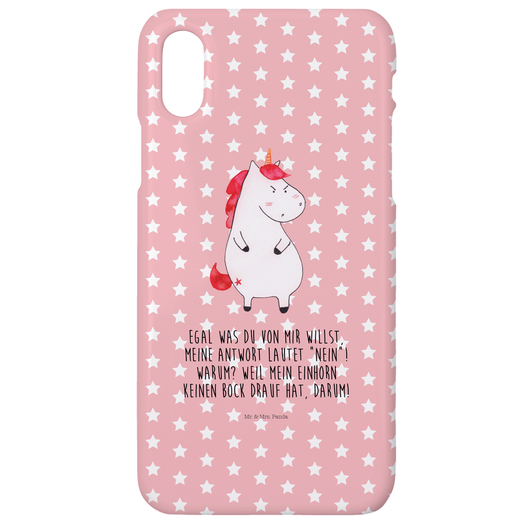 Handyhülle Einhorn Wut Handyhülle, Handycover, Cover, Handy, Hülle, Iphone 10, Iphone X, Einhorn, Einhörner, Einhorn Deko, Pegasus, Unicorn, Realität, Ansage, lustlos, nein, Büro, Arbeit, wütend, dumme Fragen, lustig, Spaß, Geschenk