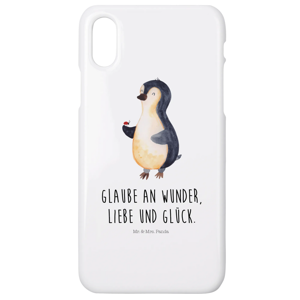 Handyhülle Pinguin Marienkäfer Handyhülle, Handycover, Cover, Handy, Hülle, Iphone 10, Iphone X, Pinguin, Pinguine, Marienkäfer, Liebe, Wunder, Glück, Freude, Lebensfreude