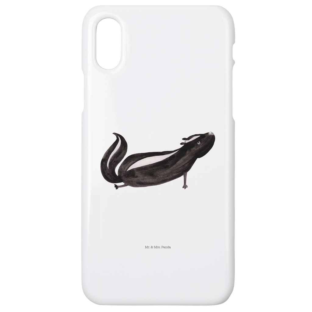 Handyhülle Stinktier Yoga Handyhülle, Handycover, Cover, Handy, Hülle, Iphone 10, Iphone X, Stinktier, Skunk, Wildtier, Raubtier, Stinker, Stinki, Yoga, Namaste, Lebe, Liebe, Lache