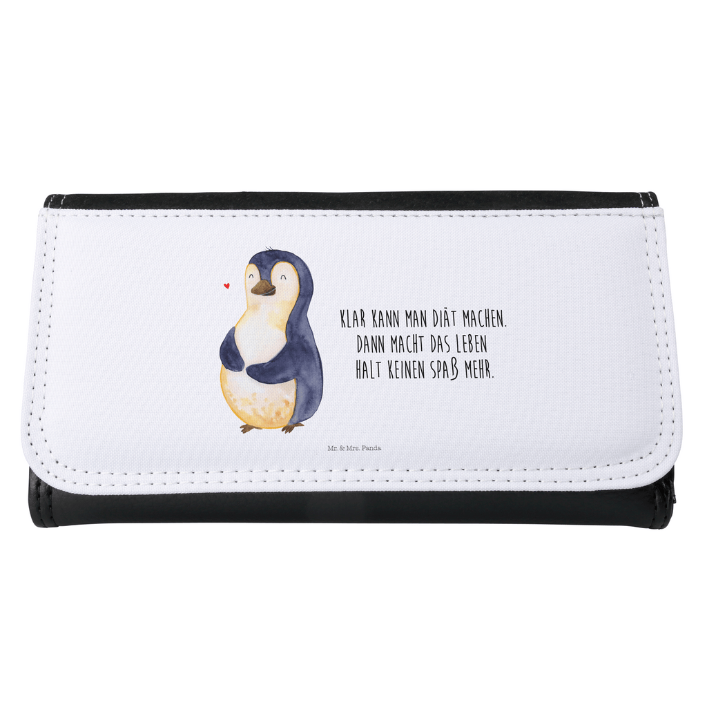 Damen Portemonnaie Pinguin Diät Portemonnaie, Portemonee, Geldbörse, Damen, Groß, XXL, Geldbeutel, Portemonnaies, Pinguin, Pinguine, Diät, Abnehmen, Abspecken, Gewicht, Motivation, Selbstliebe, Körperliebe, Selbstrespekt