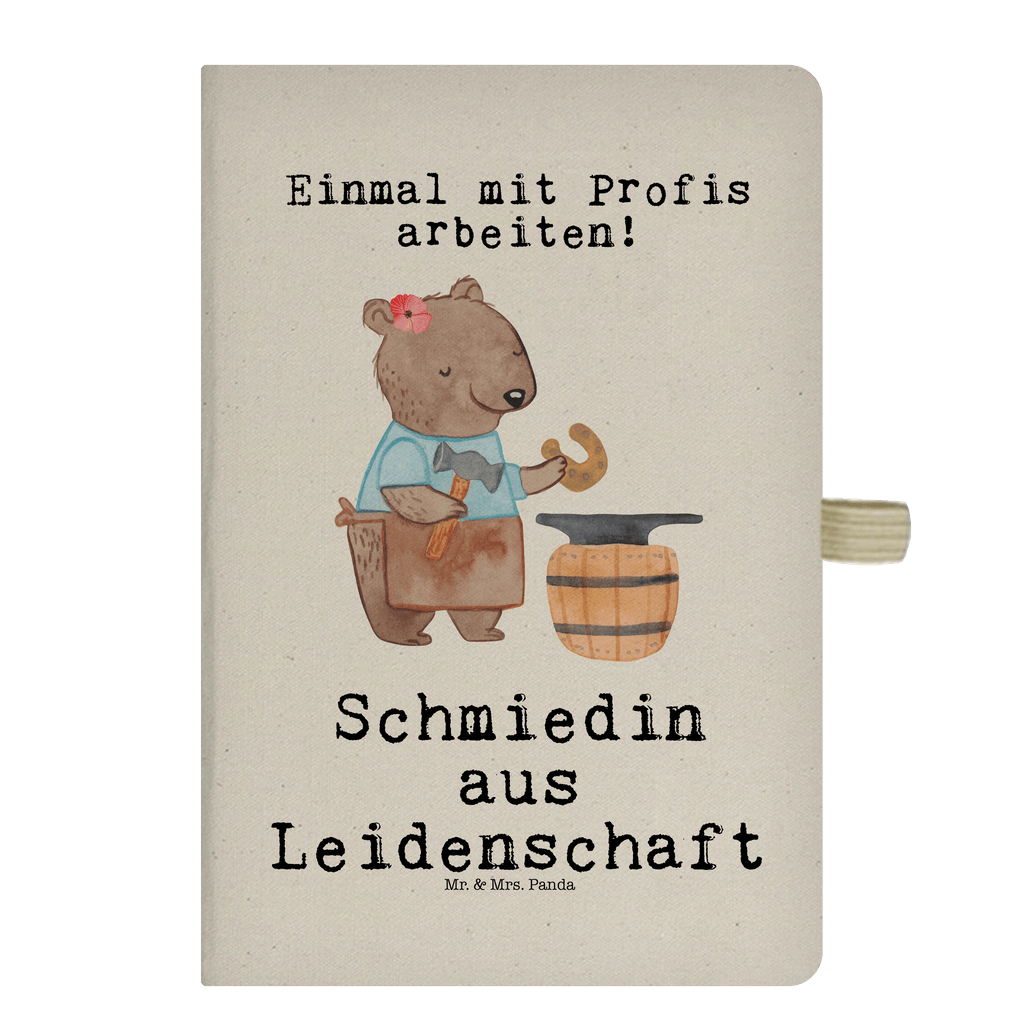 Baumwoll Notizbuch Schmiedin Leidenschaft Notizen, Eintragebuch, Tagebuch, Notizblock, Adressbuch, Journal, Kladde, Skizzenbuch, Notizheft, Schreibbuch, Schreibheft, Beruf, Ausbildung, Jubiläum, Abschied, Rente, Kollege, Kollegin, Geschenk, Schenken, Arbeitskollege, Mitarbeiter, Firma, Danke, Dankeschön