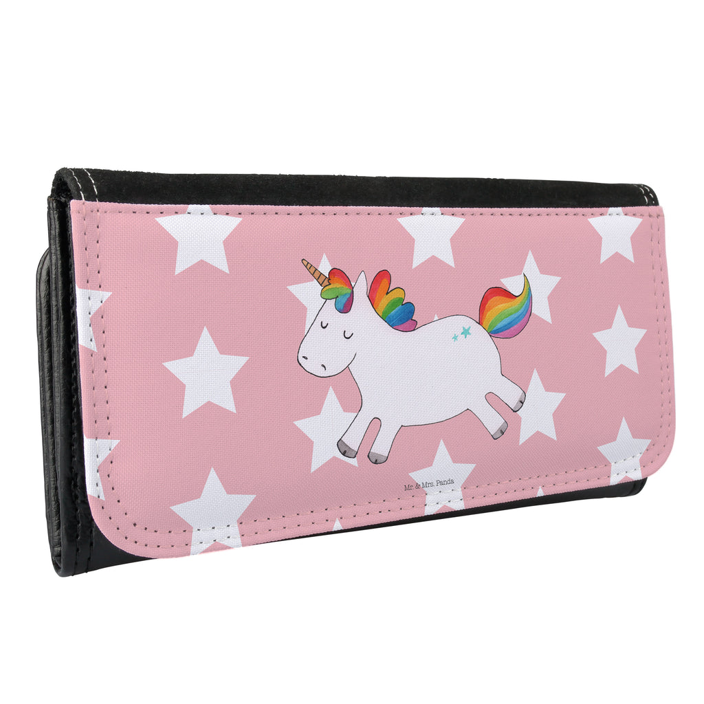 Damen Portemonnaie Einhorn Happy Portemonnaie, Portemonee, Geldbörse, Damen, Groß, XXL, Geldbeutel, Portemonnaies, Einhorn, Einhörner, Einhorn Deko, Pegasus, Unicorn, glücklich, fröhlich, Spaß, Freude, Lebensfreude, witzig, spannend, Lächeln, Lachen