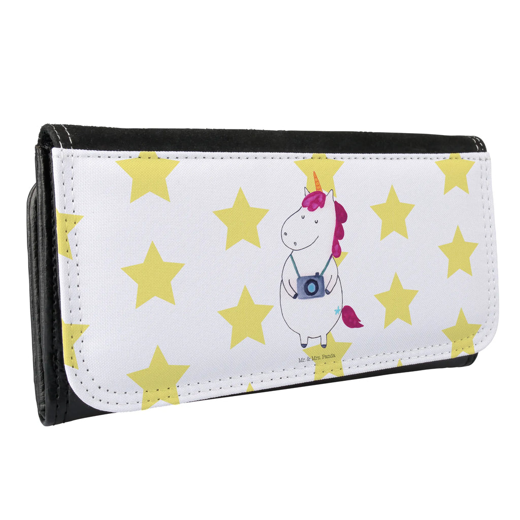 Damen Portemonnaie Einhorn Fotograf Portemonnaie, Portemonee, Geldbörse, Damen, Groß, XXL, Geldbeutel, Portemonnaies, Einhorn, Einhörner, Einhorn Deko, Unicorn, Fotograf, Fotografie, Kamera, Reisen, Weltreise, Weltenbummler, Urlaub, Tourist, Kurztrip, Reise, Städtereise