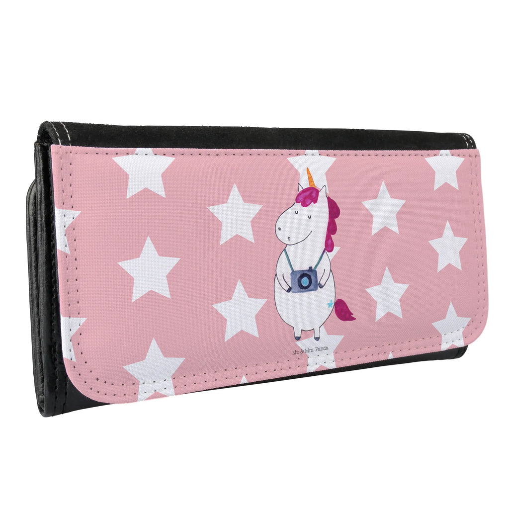 Damen Portemonnaie Einhorn Fotograf Portemonnaie, Portemonee, Geldbörse, Damen, Groß, XXL, Geldbeutel, Portemonnaies, Einhorn, Einhörner, Einhorn Deko, Unicorn, Fotograf, Fotografie, Kamera, Reisen, Weltreise, Weltenbummler, Urlaub, Tourist, Kurztrip, Reise, Städtereise