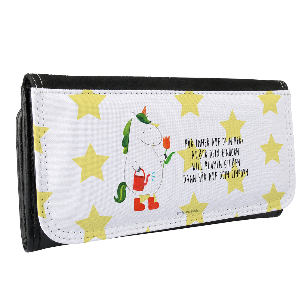 Ladies purse unicorn gardener Portemonnaie, Portemonee, Geldbörse, Damen, Groß, XXL, Geldbeutel, Portemonnaies, Einhorn, Einhörner, Einhorn Deko, Unicorn, Luftballon, Gießkanne, Giesskanne, Lebenslust, Freude, Blume, Freundin, Garten, Stiefel