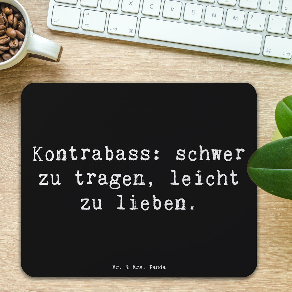 Mauspad Spruch Kontrabass Liebe Mousepad, Computer zubehör, Büroausstattung, PC Zubehör, Arbeitszimmer, Mauspad, Einzigartiges Mauspad, Designer Mauspad, Mausunterlage, Mauspad Büro, Instrumente, Geschenke Musiker, Musikliebhaber