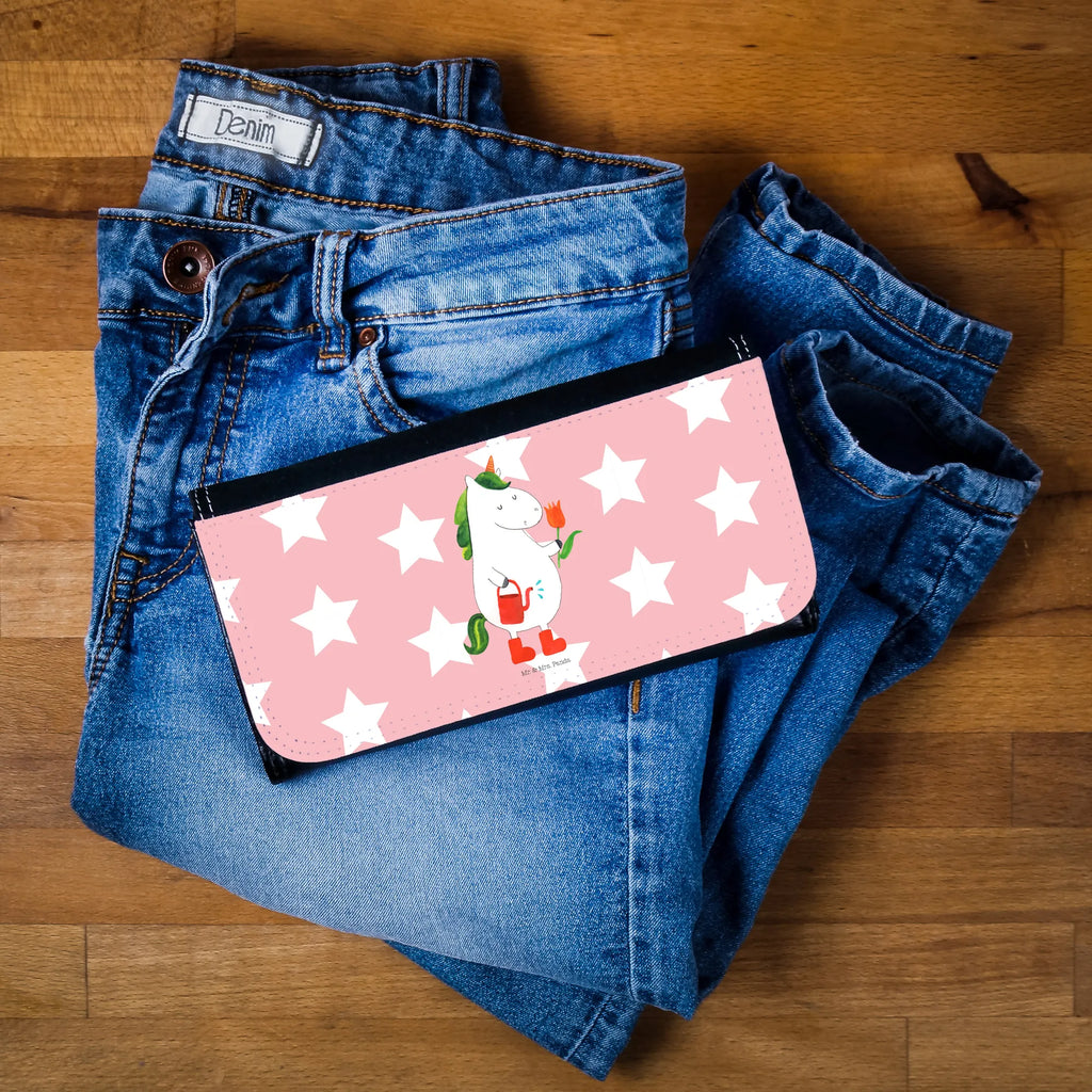 Ladies purse unicorn gardener Portemonnaie, Portemonee, Geldbörse, Damen, Groß, XXL, Geldbeutel, Portemonnaies, Einhorn, Einhörner, Einhorn Deko, Unicorn, Luftballon, Gießkanne, Giesskanne, Lebenslust, Freude, Blume, Freundin, Garten, Stiefel