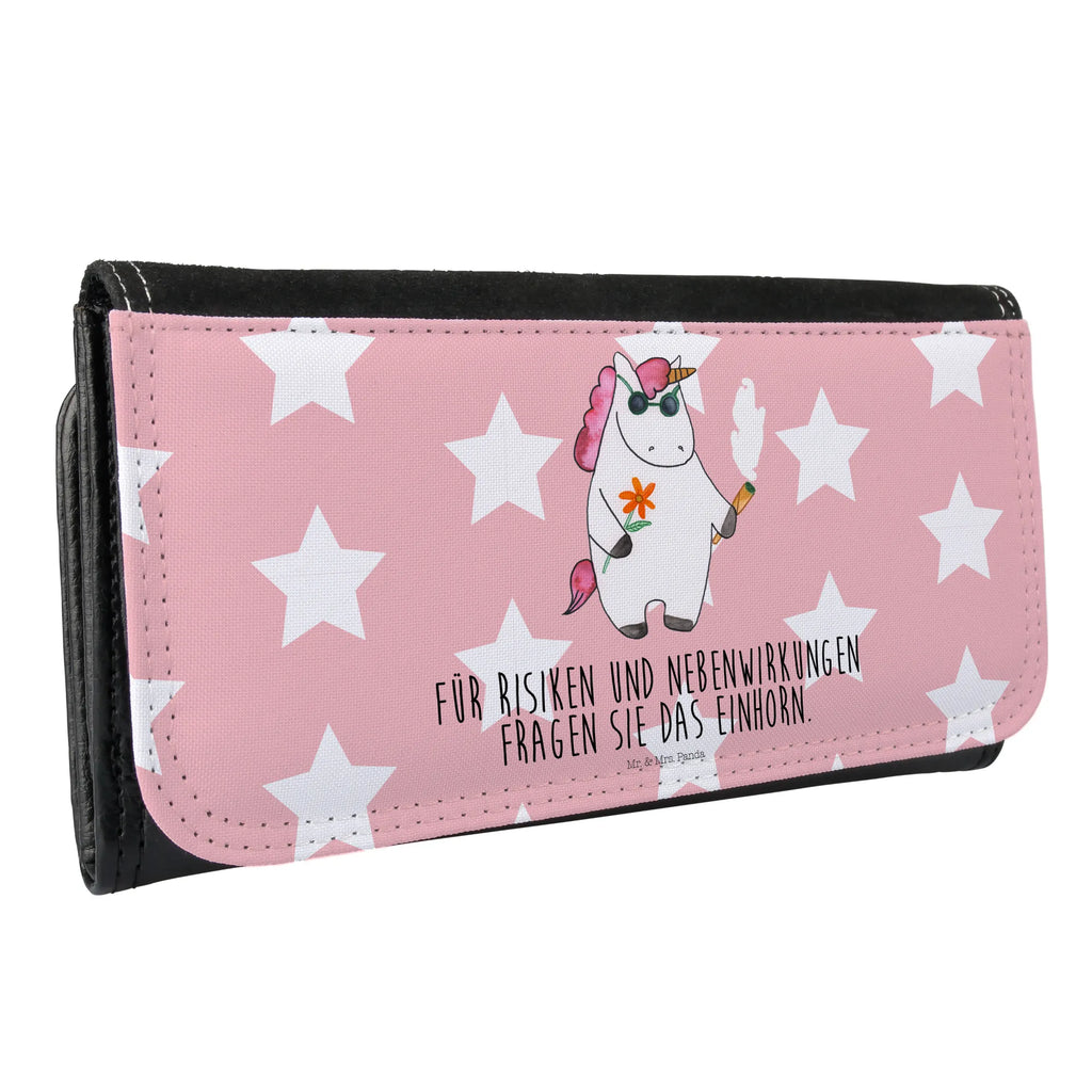 Damen Portemonnaie Einhorn Woodstock Portemonnaie, Portemonee, Geldbörse, Damen, Groß, XXL, Geldbeutel, Portemonnaies, Einhorn, Einhörner, Einhorn Deko, Pegasus, Unicorn, Kiffen, Joint, Zigarette, Alkohol, Party, Spaß. lustig, witzig, Woodstock