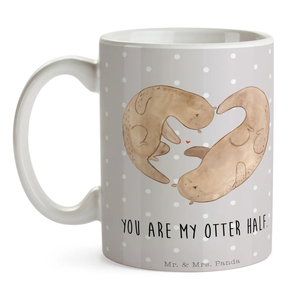 Tasse Otter Herz Tasse, Kaffeetasse, Teetasse, Becher, Kaffeebecher, Teebecher, Keramiktasse, Porzellantasse, Büro Tasse, Geschenk Tasse, Tasse Sprüche, Tasse Motive, Kaffeetassen, Tasse bedrucken, Designer Tasse, Cappuccino Tassen, Schöne Teetassen, Otter, Fischotter, Seeotter, Liebe, Herz, Liebesbeweis, Liebesgeschenk, Bessere Hälfte, Love you, Jahrestag, Hochzeitstag, Verlobung, gemeinsames Leben