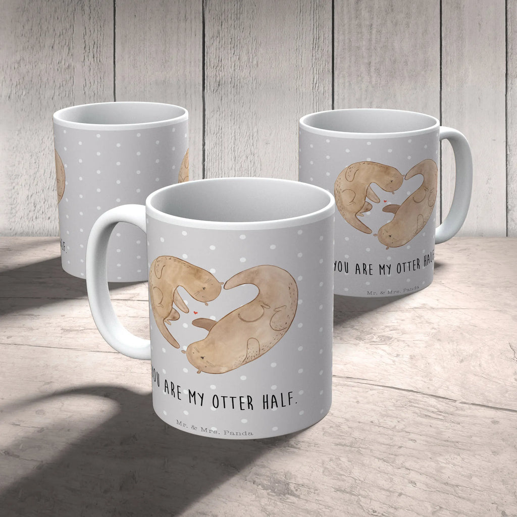 Tasse Otter Herz Tasse, Kaffeetasse, Teetasse, Becher, Kaffeebecher, Teebecher, Keramiktasse, Porzellantasse, Büro Tasse, Geschenk Tasse, Tasse Sprüche, Tasse Motive, Kaffeetassen, Tasse bedrucken, Designer Tasse, Cappuccino Tassen, Schöne Teetassen, Otter, Fischotter, Seeotter, Liebe, Herz, Liebesbeweis, Liebesgeschenk, Bessere Hälfte, Love you, Jahrestag, Hochzeitstag, Verlobung, gemeinsames Leben