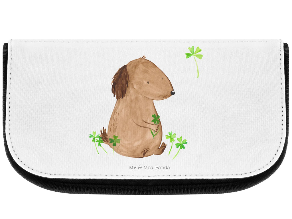 Kosmetiktasche Hund Kleeblatt Kosmetikbeutel, Kulturtasche, Kulturbeutel, Schminktasche, Make-Up Tasche, Kosmetiktasche, Beauty Bag, Kosmetiktasche Damen, Make Up Tasche, Kosmetik Tasche, Kosmetiktasche Klein, Kleine Kosmetiktasche, Schminktasche Klein, Kosmetiktasche Mit Fächern, Schminktäschen, Schminke Tasche, Kosmetiktaschen Damen, Beauty Case, Schmink Täschchen, Hund, Hundemotiv, Haustier, Hunderasse, Tierliebhaber, Hundebesitzer, Sprüche, Kleeblatt, Glück, Tagträume, Motivation, Neuanfang, Geschenk, Glücksbringer, Selbstliebe, Achtsamkeit