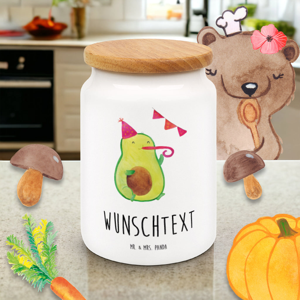 Personalisierte Vorratsdose Avocado Party Time Personalisierte Vorratsdose, Personalisierte Keksdose, Personalisierte Keramikdose, Personalisierte Leckerlidose, Personalisierte Dose, Personalisierter Vorratsbehälter, Personalisierte Aufbewahrungsdose, Avocado, Veggie, Vegan, Gesund