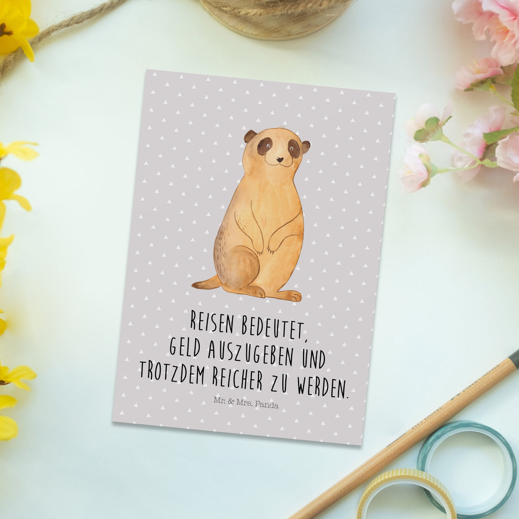 Postkarte Erdmännchen Postkarte, Karte, Geschenkkarte, Grußkarte, Einladung, Ansichtskarte, Geburtstagskarte, Einladungskarte, Dankeskarte, Ansichtskarten, Einladung Geburtstag, Einladungskarten Geburtstag, Afrika, Wildtiere, Erdmännchen, Reisen, Spruch, Weltreise, Afrikareise, Roadtrip, Traveling