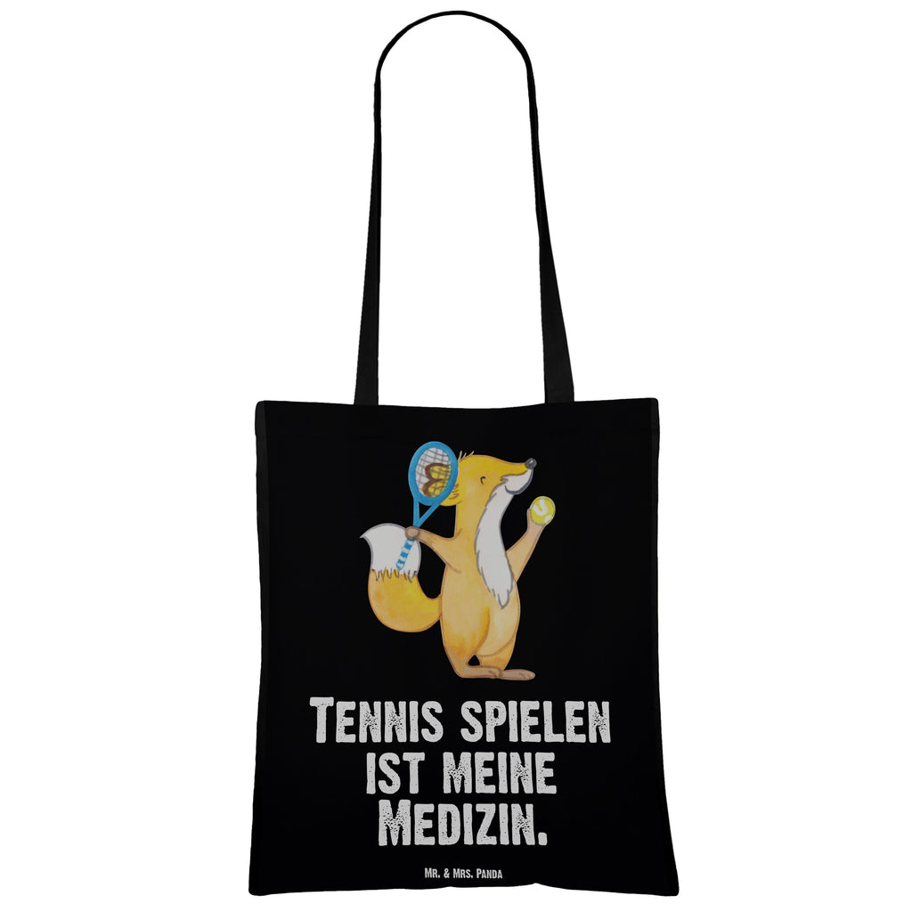 Tragetasche Fuchs Tennis spielen Medizin Beuteltasche, Beutel, Einkaufstasche, Jutebeutel, Stoffbeutel, Geschenk, Sport, Sportart, Hobby, Schenken, Danke, Dankeschön, Auszeichnung, Gewinn, Sportler, Tennis spielen, Tennisclub, Tennisverein, Tennis Turnier, Ballsportart