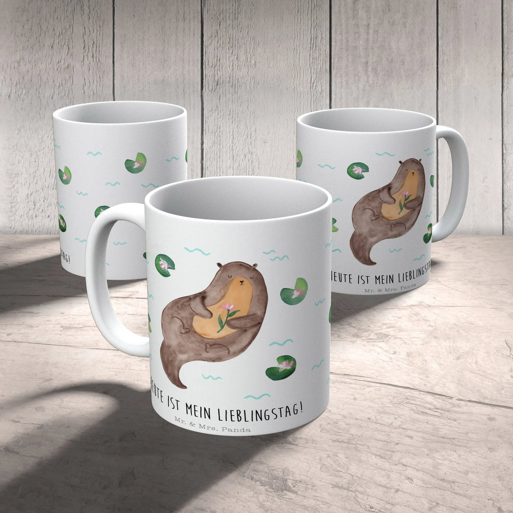 Tasse Otter Seerose Tasse, Kaffeetasse, Teetasse, Becher, Kaffeebecher, Teebecher, Keramiktasse, Porzellantasse, Büro Tasse, Geschenk Tasse, Tasse Sprüche, Tasse Motive, Kaffeetassen, Tasse bedrucken, Designer Tasse, Cappuccino Tassen, Schöne Teetassen, Otter, Fischotter, Seeotter, Otter Seeotter See Otter