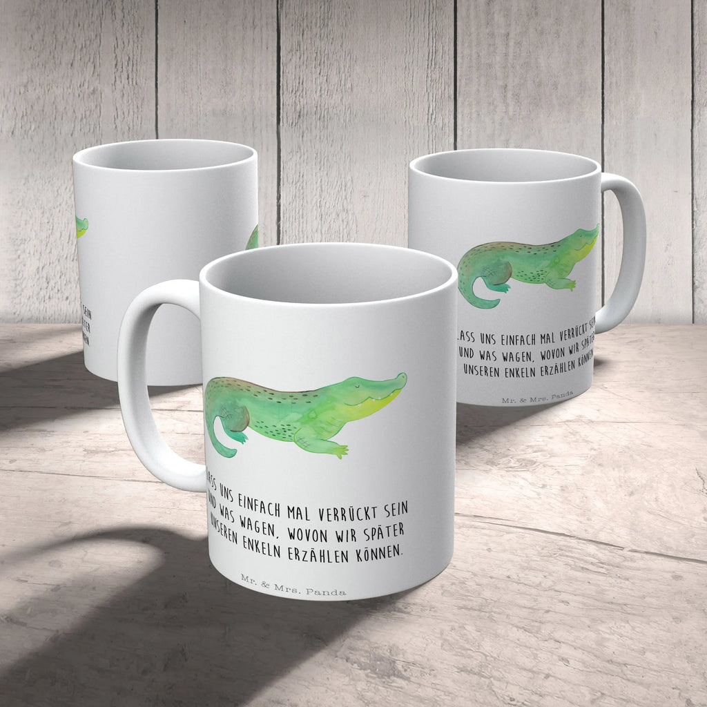 Tasse Krokodil Tasse, Kaffeetasse, Teetasse, Becher, Kaffeebecher, Teebecher, Keramiktasse, Porzellantasse, Büro Tasse, Geschenk Tasse, Tasse Sprüche, Tasse Motive, Kaffeetassen, Tasse bedrucken, Designer Tasse, Cappuccino Tassen, Schöne Teetassen, Meerestiere, Meer, Urlaub, Krokodil, Krokodile, verrückt sein, spontan sein, Abenteuerlust, Reiselust, Freundin, beste Freundin, Lieblingsmensch