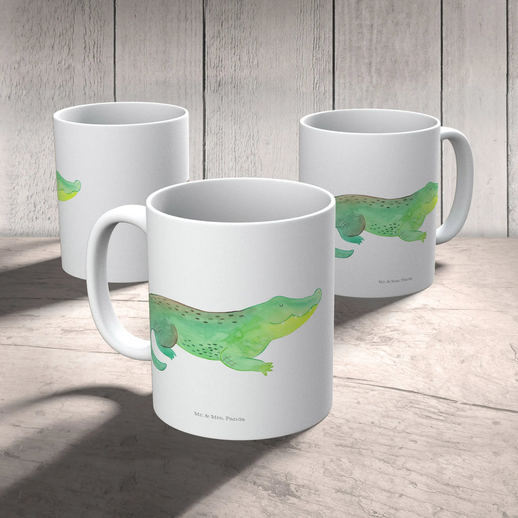 Child's mug Crocodile Kindertasse, Kinder Tasse, Kunststoff Tasse, Kindergarten Tasse, Trinkbecher, Camping Becher, Kaffeetasse, Kunststoffbecher, Kindergartenbecher, Outdoorgeschirr, Kunststoffgeschirr, Reisebecher, Reisetasse, Kinderbecher, Bruchfeste Tasse, Bruchsichere Tasse, Plastik Tasse, Plastiktasse, Meerestiere, Meer, Urlaub, Krokodil, Krokodile, verrückt sein, spontan sein, Abenteuerlust, Reiselust, Freundin, beste Freundin, Lieblingsmensch