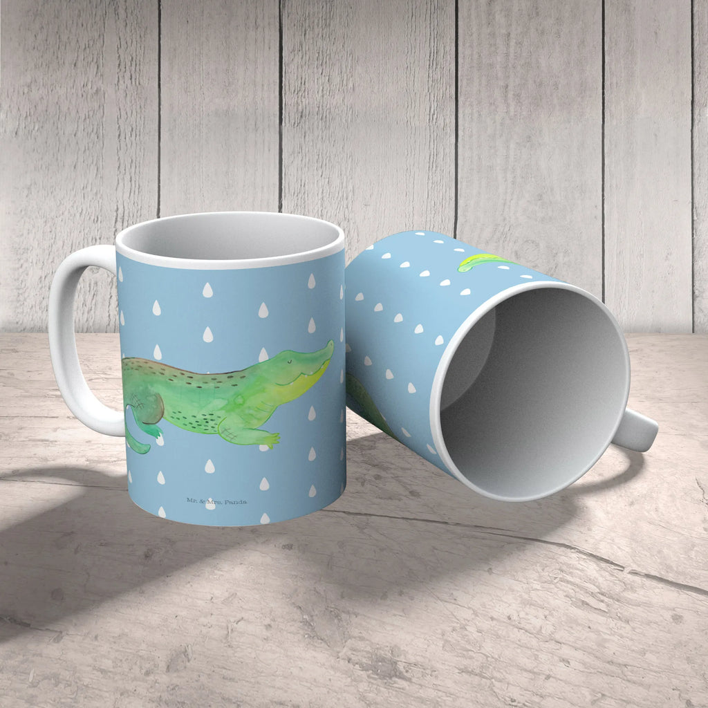 Child's mug Crocodile Kindertasse, Kinder Tasse, Kunststoff Tasse, Kindergarten Tasse, Trinkbecher, Camping Becher, Kaffeetasse, Kunststoffbecher, Kindergartenbecher, Outdoorgeschirr, Kunststoffgeschirr, Reisebecher, Reisetasse, Kinderbecher, Bruchfeste Tasse, Bruchsichere Tasse, Plastik Tasse, Plastiktasse, Meerestiere, Meer, Urlaub, Krokodil, Krokodile, verrückt sein, spontan sein, Abenteuerlust, Reiselust, Freundin, beste Freundin, Lieblingsmensch