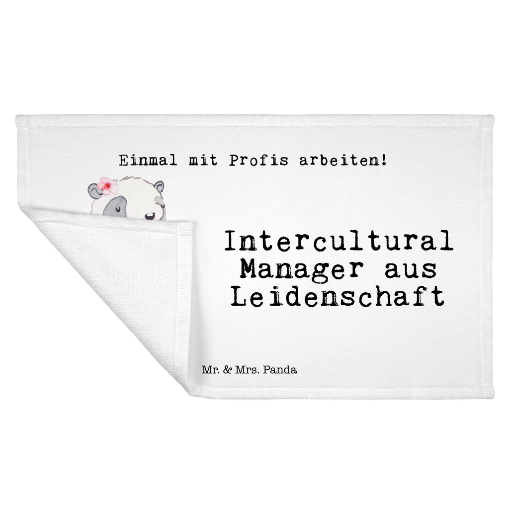 Handtuch Intercultural Manager aus Leidenschaft Gästetuch, Reisehandtuch, Sport Handtuch, Frottier, Kinder Handtuch, Beruf, Ausbildung, Jubiläum, Abschied, Rente, Kollege, Kollegin, Geschenk, Schenken, Arbeitskollege, Mitarbeiter, Firma, Danke, Dankeschön