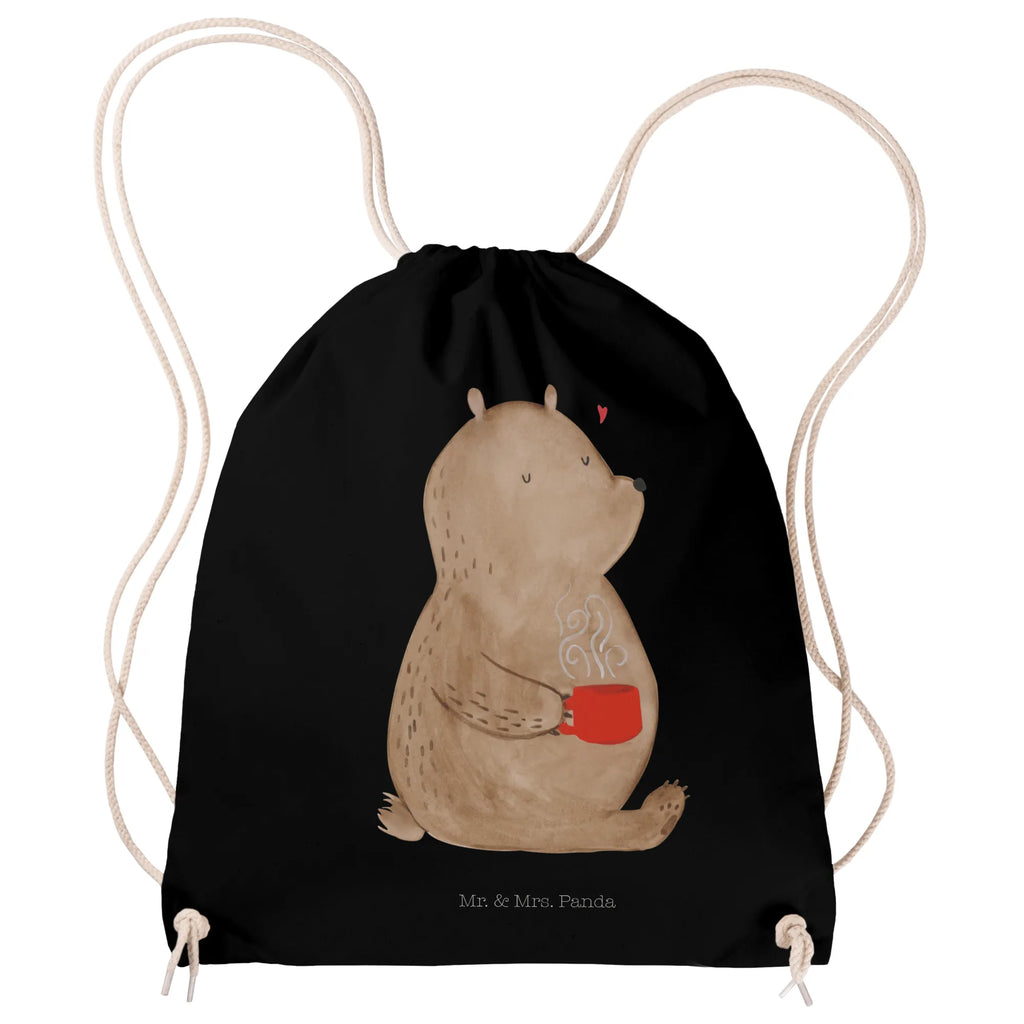 Sportbeutel Bär Kaffee Sportbeutel, Turnbeutel, Beutel, Sporttasche, Tasche, Stoffbeutel, Sportbeutel Kinder, Gymsack, Beutel Rucksack, Kleine Sporttasche, Sportzubehör, Turnbeutel Baumwolle, Bär, Teddy, Teddybär, Kaffee, Coffee, Bären, guten Morgen, Morgenroutine, Welt erobern, Welt retten, Motivation