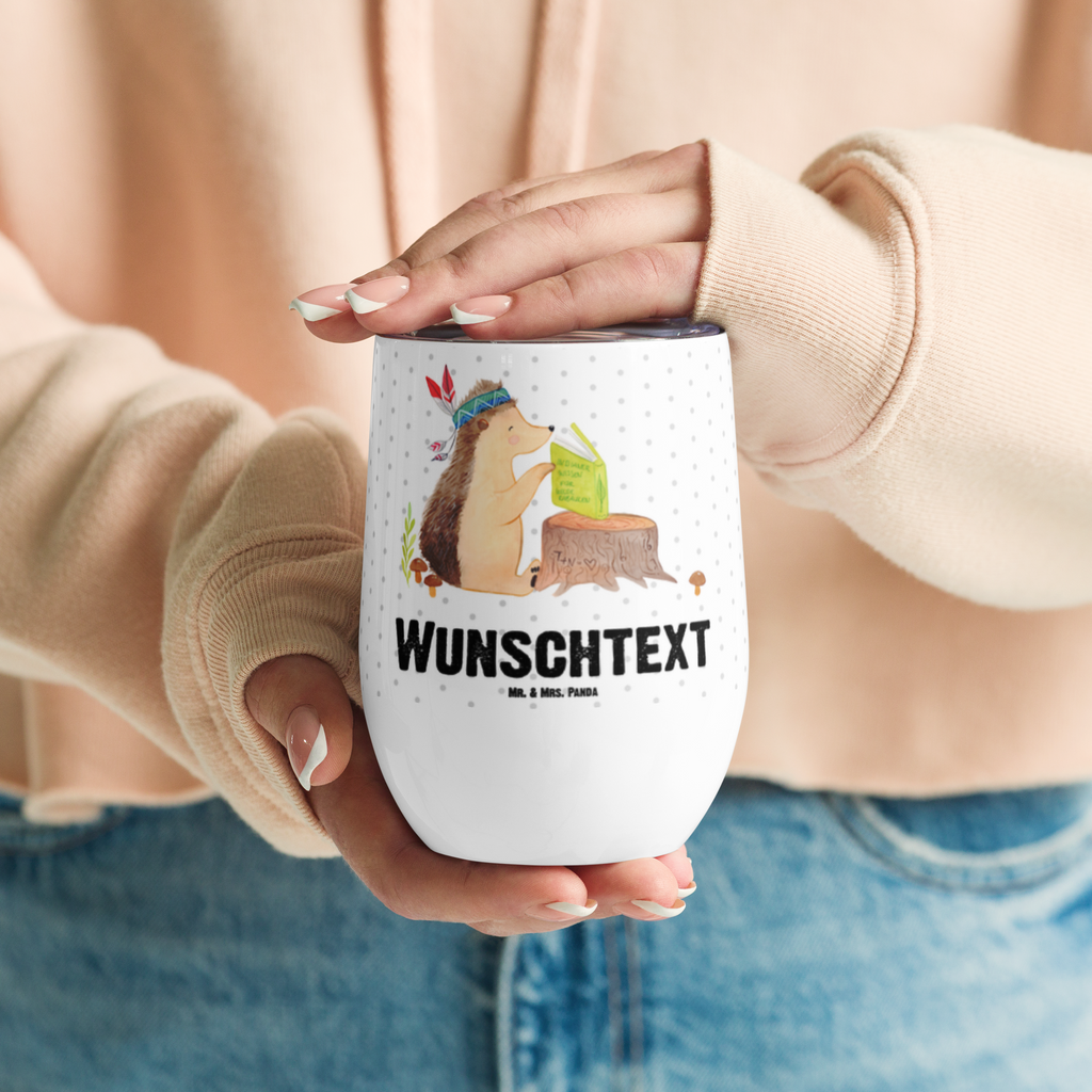 Personalisierter Weinbecher Igel Indianer Personalisierter Weinbecher, Personalisierter Glühwein Becher, Heißgetränke, Personalisierter Trinkbecher, Personalisierter Weinkelch, Personalisiertes Weingläser, hochwertiger Weinbecher, Weinbecher Reisen, Weinbecher unterwegs, Personalisertes Sommerglas, mit Namen, Wunschtext, Personalisierung, selbst bedrucken, Personalisiertes Weinglas, Waldtiere, Tiere, Igel, Indianer, Abenteuer, Lagerfeuer, Camping