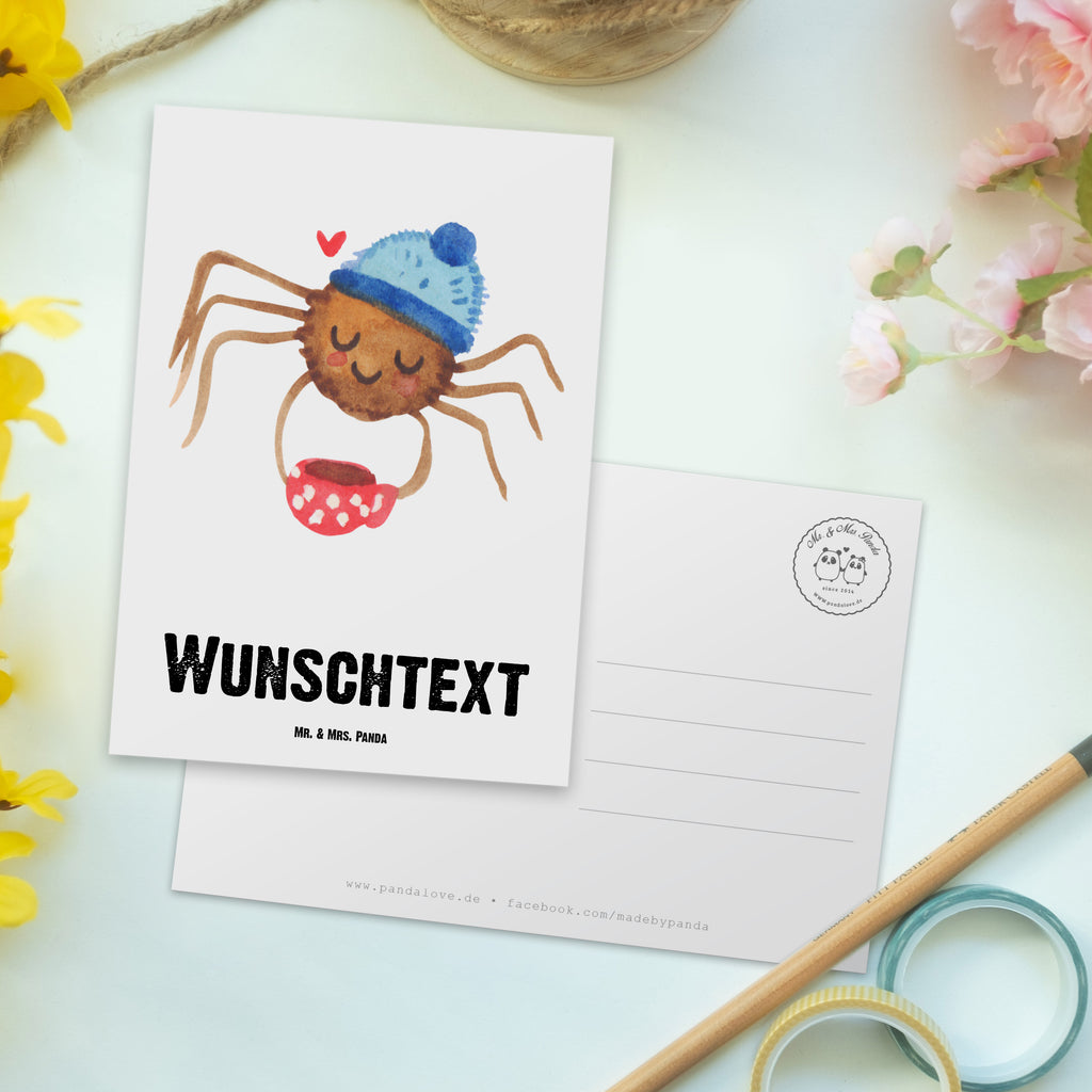 Personalisierte Postkarte Spinne Agathe Kaffee Postkarte mit Namen, Postkarte bedrucken, Postkarte mit Wunschtext, Postkarte personalisierbar, Geschenkkarte mit Namen, Grußkarte mit Namen, Karte mit Namen, Einladung mit Namen, Ansichtskarte mit Namen, Geschenkkarte mit Wunschtext, Grußkarte mit Wunschtext, Karte mit Wunschtext, Einladung mit Wunschtext, Ansichtskarte mit Wunschtext, Spinne Agathe, Spinne, Agathe, Videos, Merchandise, Kaffee, Morgen, Morgenmuffel, Lebensweisheiten, Weiser Spruch