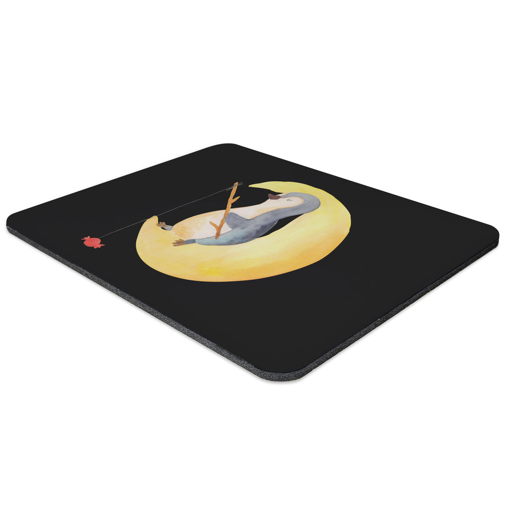 Mauspad Pinguin Mond Mousepad, Computer zubehör, Büroausstattung, PC Zubehör, Arbeitszimmer, Mauspad, Einzigartiges Mauspad, Designer Mauspad, Pinguin, Pinguine, Spruch, schlafen, Nachtruhe, Einschlafen, Schlafzimmer, Schlafstörungen, Gästezimmer