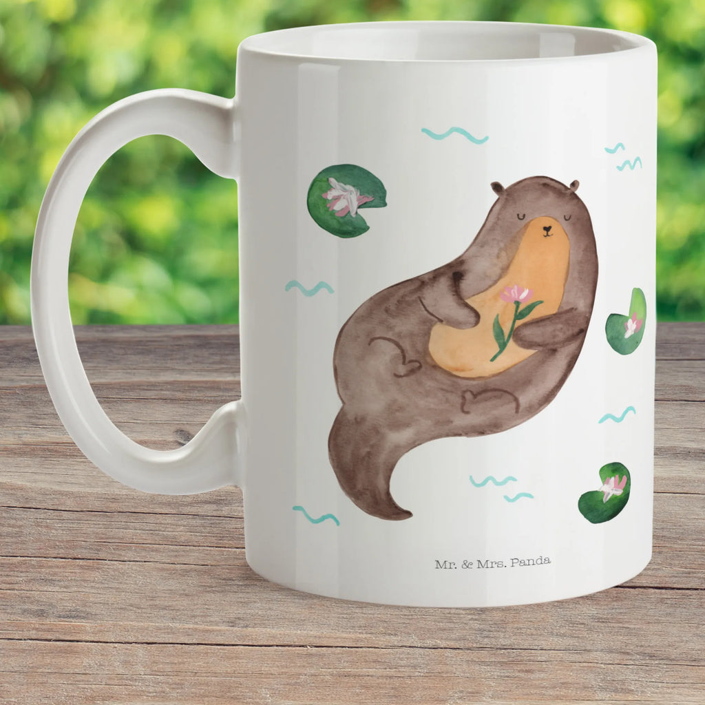 Kindertasse Otter Seerose Kindertasse, Kinder Tasse, Kunststoff Tasse, Kindergarten Tasse, Trinkbecher, Camping Becher, Kaffeetasse, Kunststoffbecher, Kindergartenbecher, Outdoorgeschirr, Kunststoffgeschirr, Reisebecher, Reisetasse, Kinderbecher, Bruchfeste Tasse, Bruchsichere Tasse, Plastik Tasse, Plastiktasse, Otter, Fischotter, Seeotter, Otter Seeotter See Otter