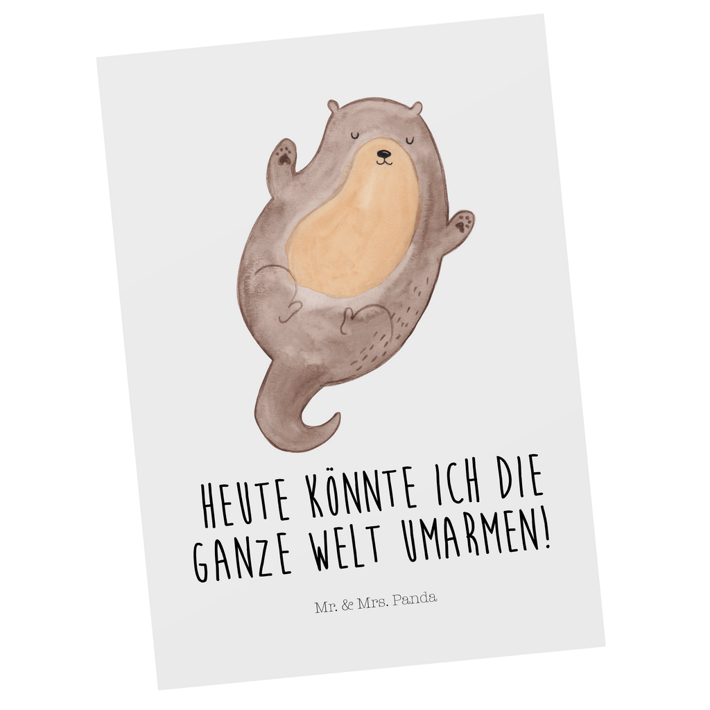 Postkarte Otter Umarmen Postkarte, Karte, Geschenkkarte, Grußkarte, Einladung, Ansichtskarte, Geburtstagskarte, Einladungskarte, Dankeskarte, Ansichtskarten, Einladung Geburtstag, Einladungskarten Geburtstag, Otter, Fischotter, Seeotter, Otter Seeotter See Otter