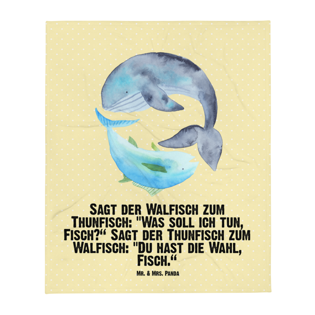 Babydecke Walfisch & Thunfisch Babydecke, Babygeschenk, Geschenk Geburt, Babyecke Kuscheldecke, Krabbeldecke, Tiermotive, Gute Laune, lustige Sprüche, Tiere, Wal, Wahl, Tunfisch, Wortwitz lustig, Spruch lustig, Flachwitz, Witz, Spruch des Tages, Flachwitz Geschenk