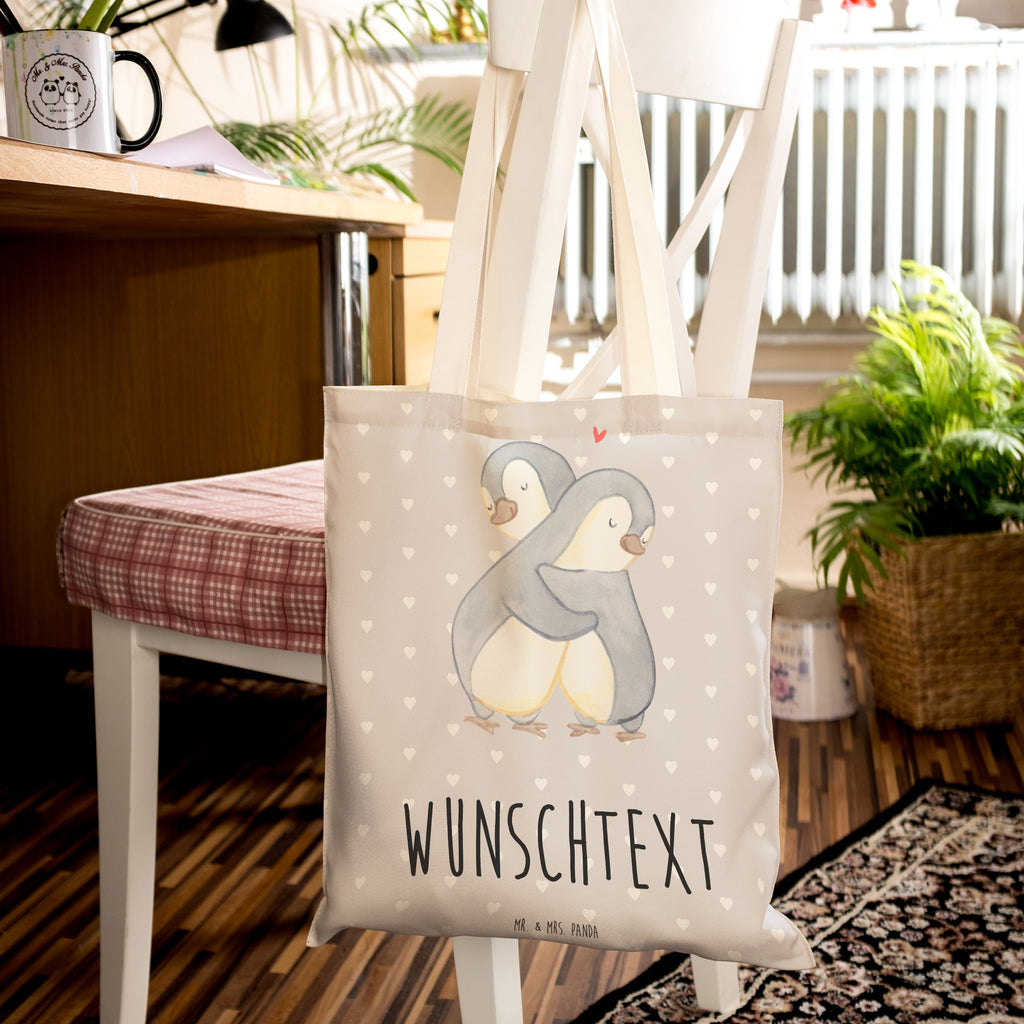 Personalisierte Einkaufstasche Pinguine Kuscheln Personalisierte Tragetasche, Personalisierte Tasche, Personalisierter Beutel, Personalisierte Stofftasche, Personalisierte Baumwolltasche, Personalisierte Umhängetasche, Personalisierter Shopper, Personalisierte Einkaufstasche, Personalisierte Beuteltasche, Tragetasche mit Namen, Tasche mit Namen, Beutel mit Namen, Stofftasche mit Namen, Baumwolltasche mit Namen, Umhängetasche mit Namen, Shopper mit Namen, Einkaufstasche mit Namen, Beuteltasche, Wunschtext, Wunschnamen, Personalisierbar, Personalisierung, Liebe, Partner, Freund, Freundin, Ehemann, Ehefrau, Heiraten, Verlobung, Heiratsantrag, Liebesgeschenk, Jahrestag, Hocheitstag, Valentinstag, Geschenk für Frauen, Hochzeitstag, Mitbringsel, Geschenk für Freundin, Geschenk für Partner, Liebesbeweis, für Männer, für Ehemann