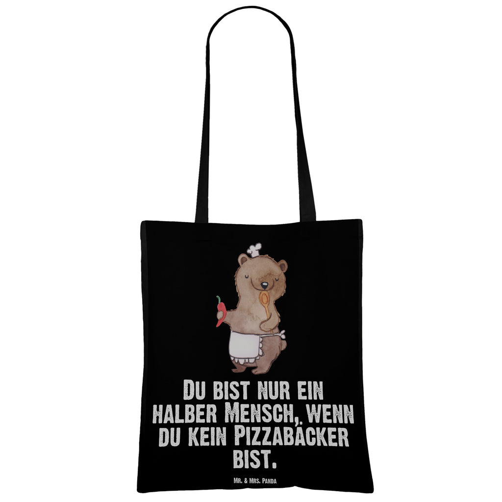 Tragetasche Pizzabäcker mit Herz Beuteltasche, Beutel, Einkaufstasche, Jutebeutel, Stoffbeutel, Tasche, Shopper, Umhängetasche, Strandtasche, Schultertasche, Stofftasche, Tragetasche, Badetasche, Jutetasche, Einkaufstüte, Laptoptasche, Beruf, Ausbildung, Jubiläum, Abschied, Rente, Kollege, Kollegin, Geschenk, Schenken, Arbeitskollege, Mitarbeiter, Firma, Danke, Dankeschön, Lieferdienstmitarbeiter, Pizzabäcker, Pizzabote, Pizzabringdienst, Lieferbringdienst