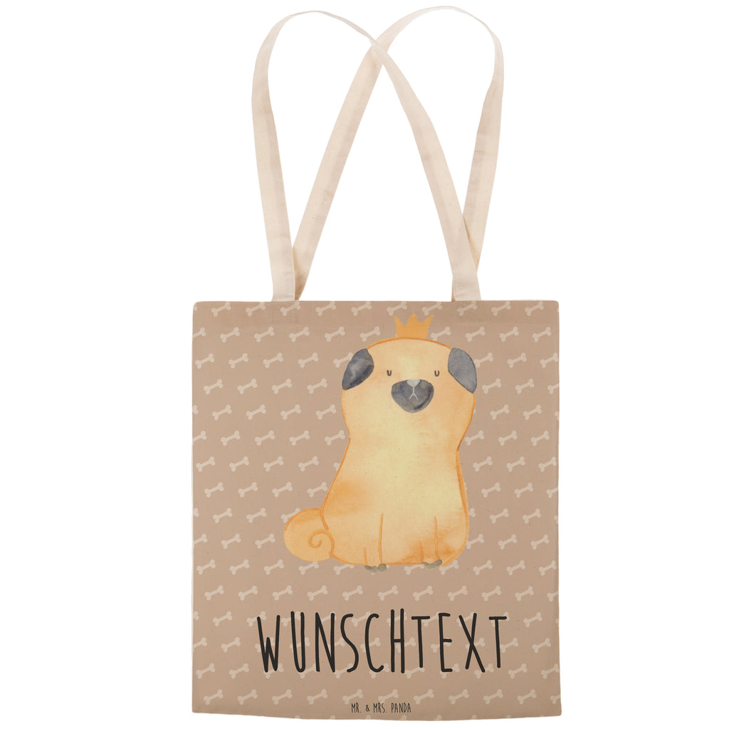 Personalisierte Einkaufstasche Mops Krone Personalisierte Tragetasche, Personalisierte Tasche, Personalisierter Beutel, Personalisierte Stofftasche, Personalisierte Baumwolltasche, Personalisierte Umhängetasche, Personalisierter Shopper, Personalisierte Einkaufstasche, Personalisierte Beuteltasche, Tragetasche mit Namen, Tasche mit Namen, Beutel mit Namen, Stofftasche mit Namen, Baumwolltasche mit Namen, Umhängetasche mit Namen, Shopper mit Namen, Einkaufstasche mit Namen, Beuteltasche, Wunschtext, Wunschnamen, Personalisierbar, Personalisierung, Hund, Hundemotiv, Haustier, Hunderasse, Tierliebhaber, Hundebesitzer, Sprüche, Mops, allergisch, kinderlos, Hausregel, Hundebesitzer. Spruch, lustig