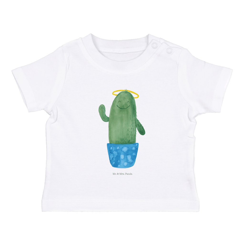 Organic Baby Shirt Kaktus Heilig Baby T-Shirt, Jungen Baby T-Shirt, Mädchen Baby T-Shirt, Shirt, Kaktus, Kakteen, frech, lustig, Kind, Eltern, Familie, Bruder, Schwester, Schwestern, Freundin, Heiligenschein