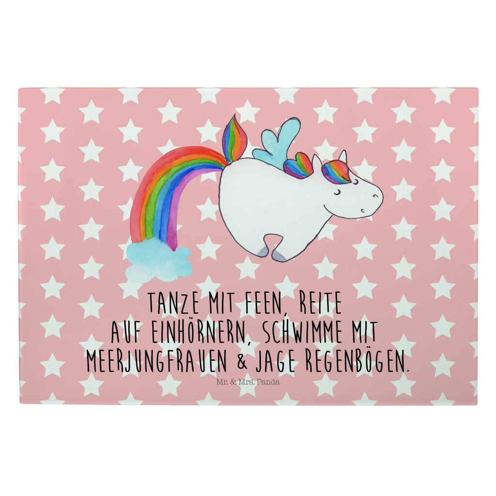 Glasschneidebrett Einhorn Pegasus Glasschneidebrett, Schneidebrett, Einhorn, Einhörner, Einhorn Deko, Pegasus, Unicorn, Regenbogen, Spielen, Realität, Glitzer, Erwachsenwerden