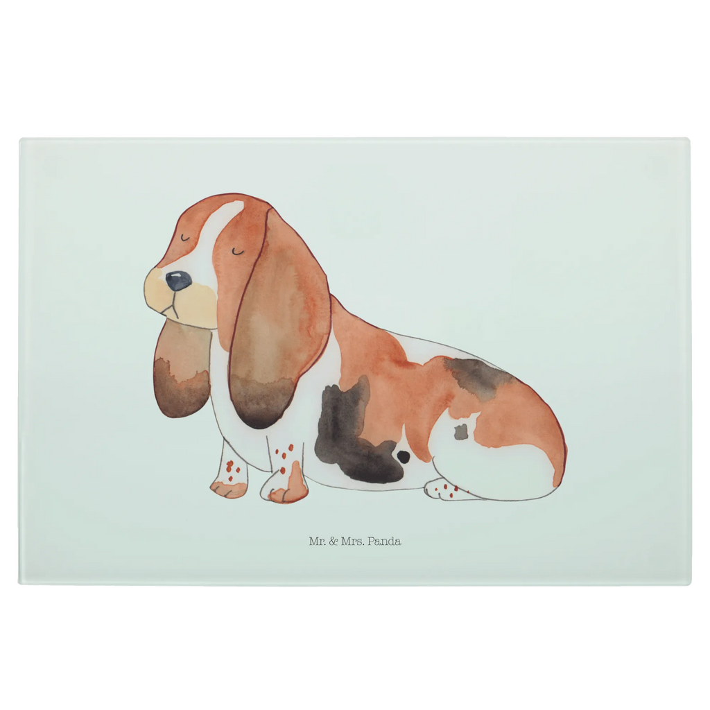 Glasschneidebrett Hund Basset Hound Glasschneidebrett, Schneidebrett, Frühstücksbrett, Küche, Hund, Hundemotiv, Haustier, Hunderasse, Tierliebhaber, Hundebesitzer, Sprüche, Basset Hound, Basset, Hundeliebe, kinderlos