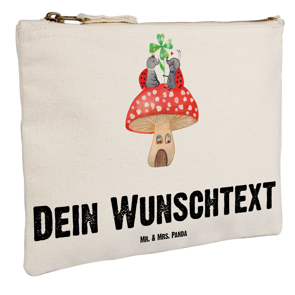 Personalisierte Schminktasche Marienkäfer Paar Fliegenpilz Personalisierte Schminktasche, Personalisierte Kosmetiktasche, Personalisierter Kosmetikbeutel, Personalisiertes Stiftemäppchen, Personalisiertes Etui, Personalisierte Federmappe, Personalisierte Makeup Bag, Personalisiertes Schminketui, Personalisiertes Kosmetiketui, Personalisiertes Schlamperetui, Schminktasche mit Namen, Kosmetiktasche mit Namen, Kosmetikbeutel mit Namen, Stiftemäppchen mit Namen, Etui mit Namen, Federmappe mit Namen, Makeup Bg mit Namen, Schminketui mit Namen, Kosmetiketui mit Namen, Schlamperetui mit Namen, Schminktasche personalisieren, Schminktasche bedrucken, Schminktasche selbst gestalten, Tiermotive, Gute Laune, lustige Sprüche, Tiere, Haus, Wohnung, zuhause, Fliegenpilz, Marienkäfer, Fleigenpilzhaus